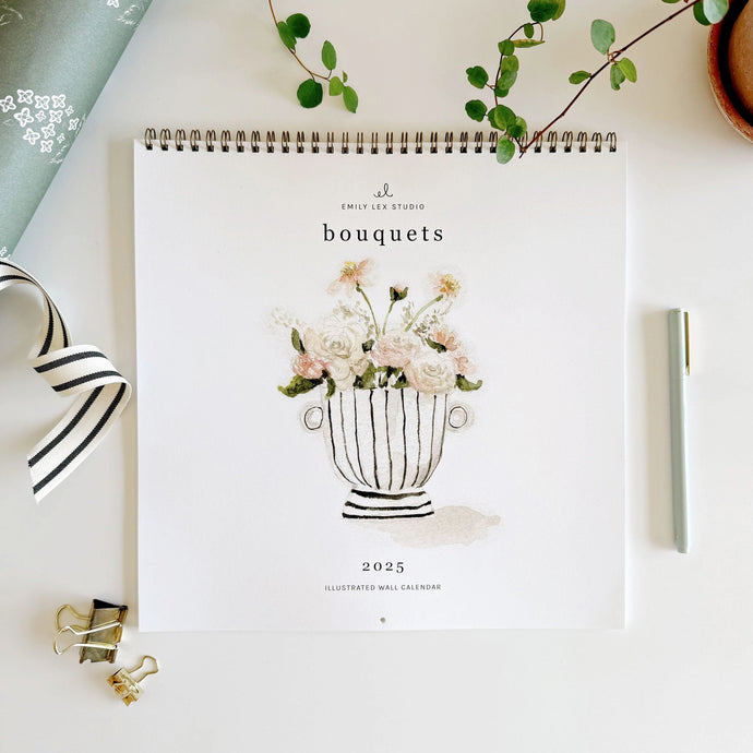 2025 Bouquet Calendar | Emily Lex Studio