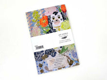 Load image into Gallery viewer, Wally Dogs and Tulips Notebook by Angie Lewin | Art Angels