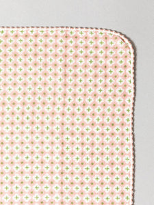 Haikara Little Handkerchief - Cross, Pink | Morihata