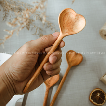 Load image into Gallery viewer, Large Wooden Heart Shaped Spoon | 194 Craft House