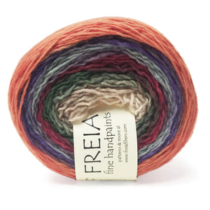 Flux Self-Striping Yarn Shawl Balls | Freia Fibers