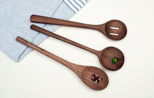 Load image into Gallery viewer, 12” Walnut Wooden Spoons | JBrody &amp; Co.