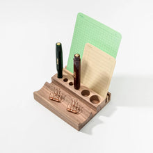 Load image into Gallery viewer, Wooden Desk Organizer | Foglietto