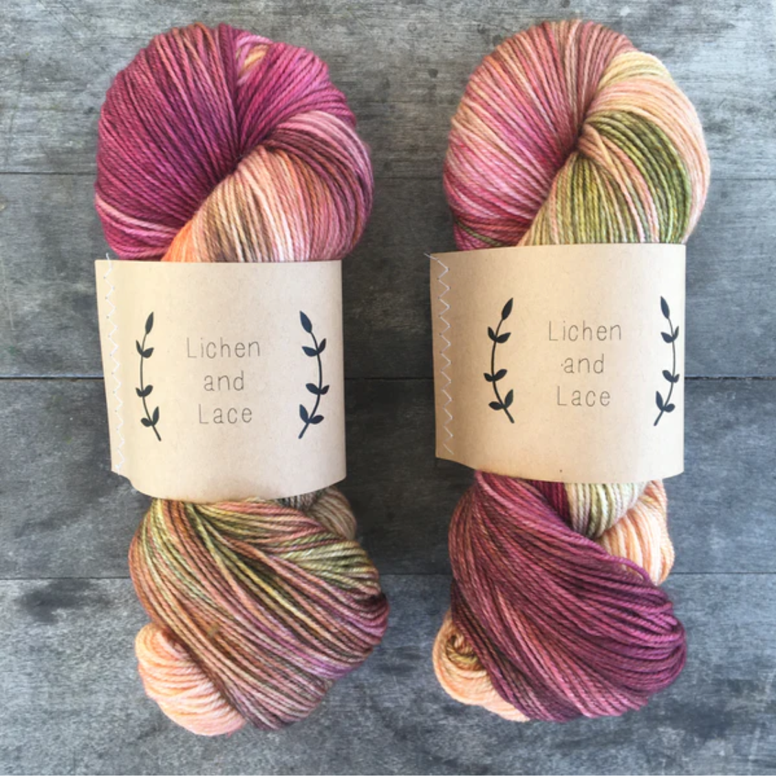 Single Ply Merino Fingering Yarn  Lichen and Lace – Isadora Popper